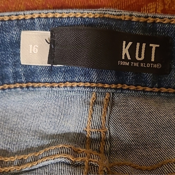 Kut From The Kloth skinny jeans, size 16 - Picture 5 of 6